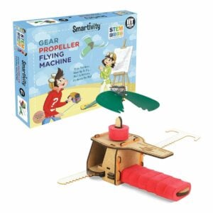 Smartivity Gear Propeller Flying Machine | STEM Learning and Educational Construction Activity Toy Fir Kids | 6+ Years
