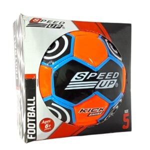 Speed Up Football Kick Shine Size 5 | Durable Professional-Quality Football for All Ages | (Colors and Design May Vary) | 6+ Years.