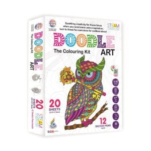 Ratna's Doodle Art Colouring Kit 20 Sheets And 12 Sketch pen creative set, Ratna's Doodle Art Colouring Kit 20 Sheets And 12 Sketch pen colouring activity, Ratna's Doodle Art Colouring Kit 20 Sheets And 12 Sketch pen learning toy, Ratna's Doodle Art Colouring Kit 20 Sheets And 12 Sketch pen art kit for kids