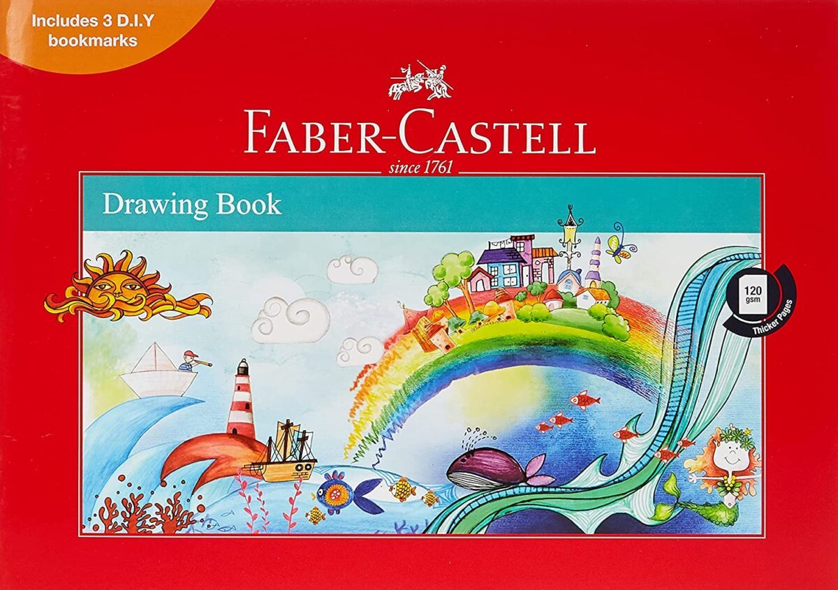 Buy Faber Castel Drawing Notebook Premium Unruled A4 Drawing