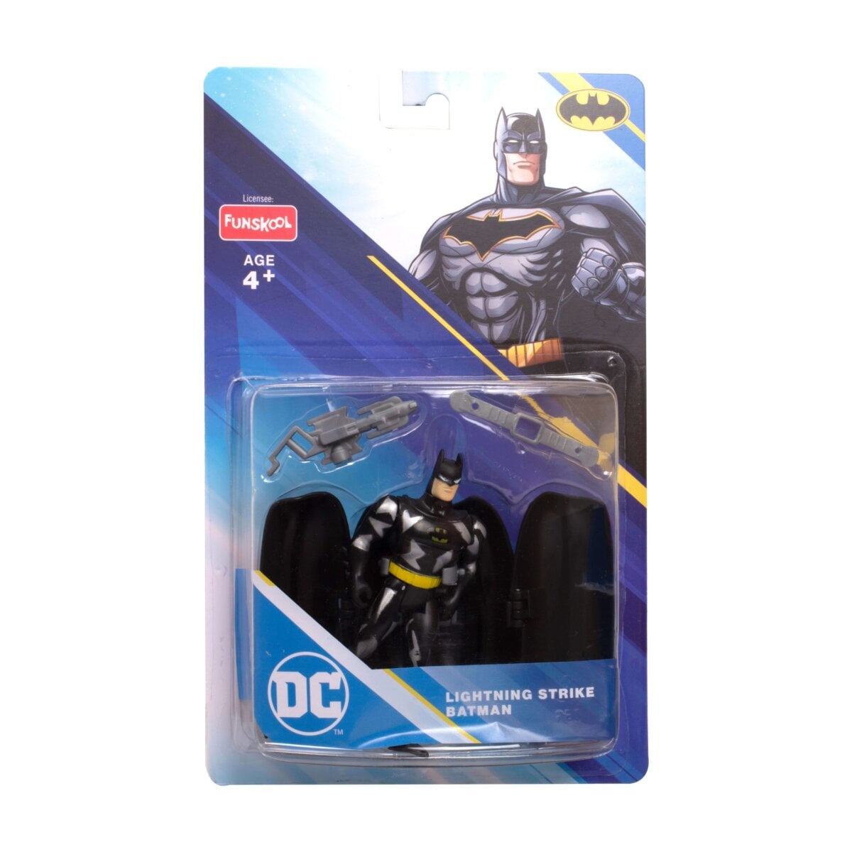 Funskool Lightning Strike Batman Classic Action Figure For Kids Funskool Lightning Strike Batman Classic Action Figure For Kids | 4+Years Funskool Lightning Strike Batman Classic Action Figure Toy, Funskool Lightning Strike Batman Classic Action Figure Childsafe Superhero, Funskool Lightning Strike Batman Classic Action Figure For Kids 4 Years, Funskool Lightning Strike Batman Classic Action Figure Roleplay Toy, Funskool Lightning Strike Batman Classic Action Figure Collectible