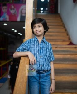Little Indian Arrow Indigo blue Shirt