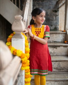 Little Indian Khun Long Kurta For Girls