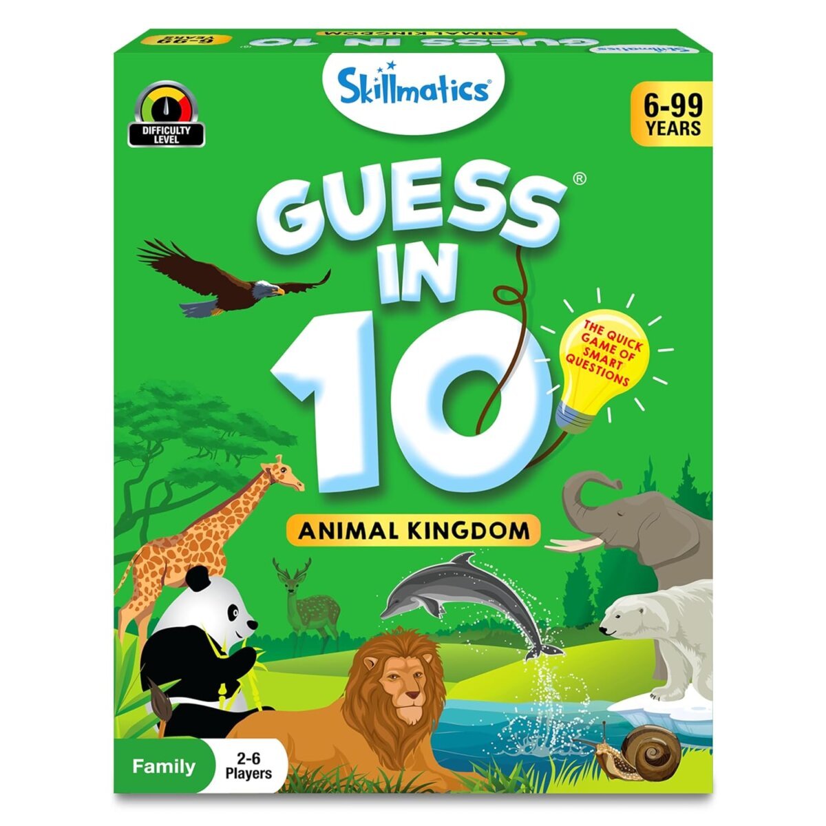 Buy Skillmatics Guess in 10 Animal Kingdom Fun Animal Card Game Trivia  and Travel Game for Kids and Families 6+ for Online In India •