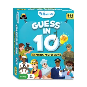 Skillmatics Guess in 10 Inspiring Professions Trivia Card Game | Fun Educational Game for Kids and Families | 6+ Years