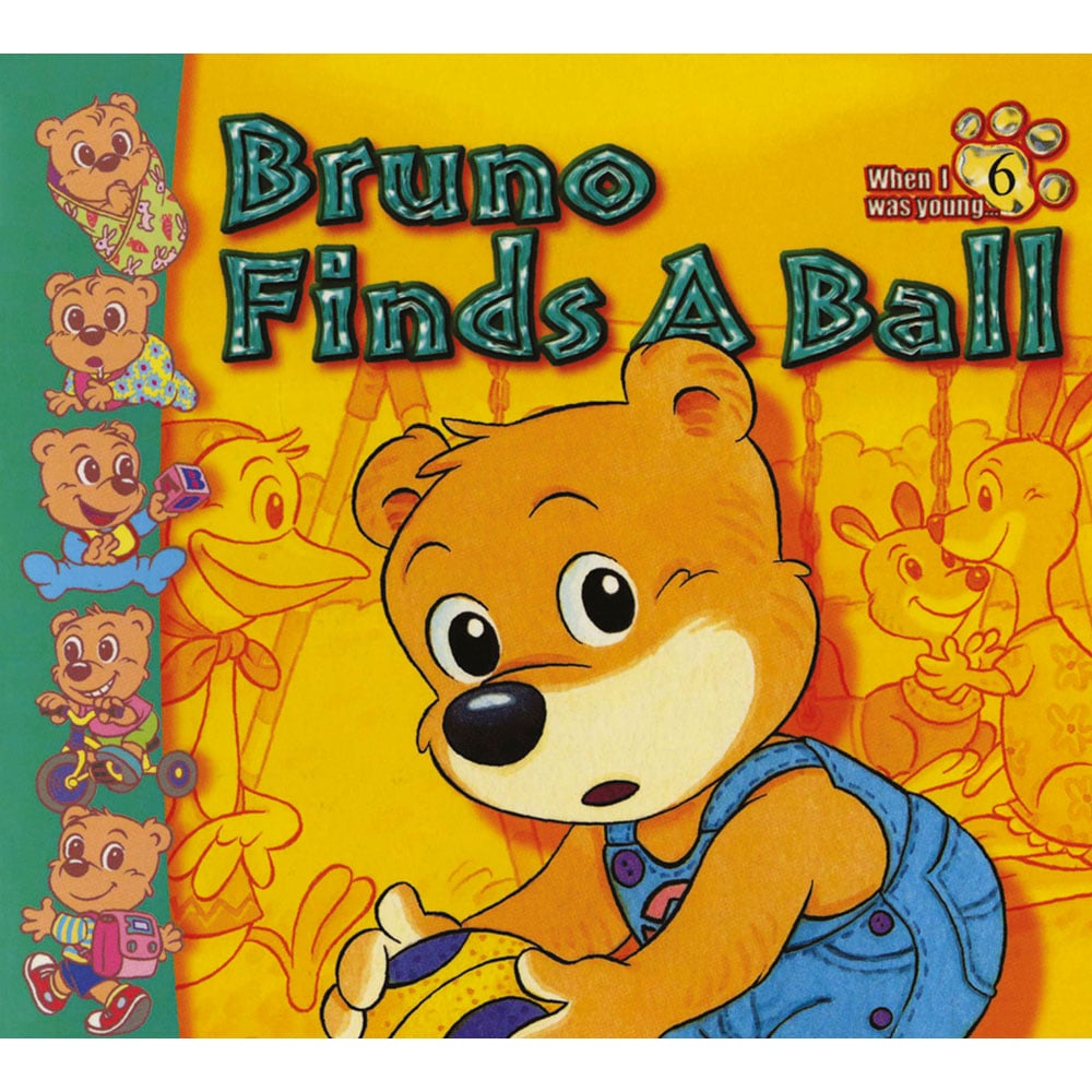 Buy Shree Book's Bruno Finds a Ball Picture Story Book for Kids
