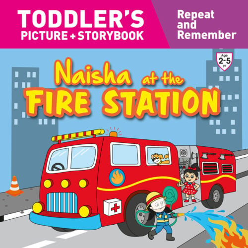Shree Book's Naisha at the Fire Station | Educational Picture Storybook for Kids | 2+ Years