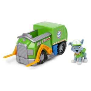 WinMagic Paw Patrol, Rocky's Recycle Truck Vehicle with Collectible Figure, for Kids |  3+Years