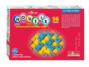ToyMate Red Housie 96 Cards Game For Kids | 6+Years