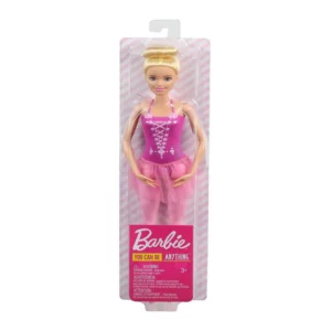Classic Barbie Ballerina Doll | Graceful Fashion Doll for Imaginative Play – Soft, Huggable Toy for Kids 3 Years+