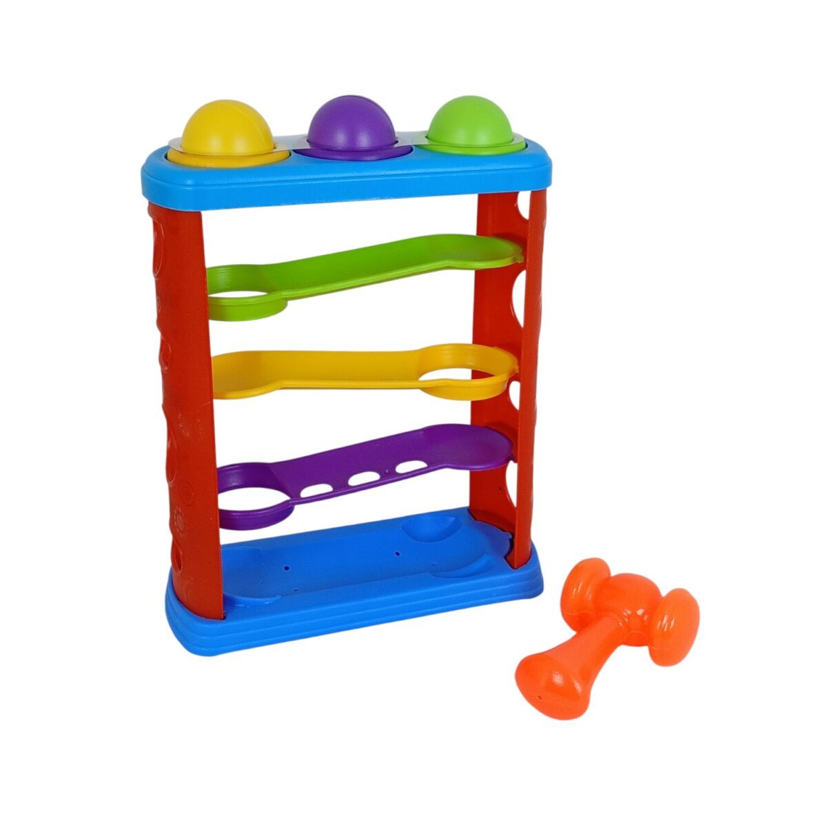 Ratna's Pound A Ball Hammer Ball | Fun and Educational Toy For Kids | 12+ Months