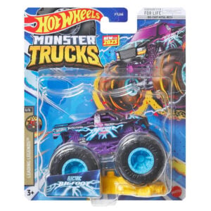 Mattel Hot Wheels Monster Trucks, Hot Wheels Monster Trucks 1:64 Scale, Hot Wheels Die-Cast Metal Truck, Monster Trucks Toy for Kids, Hot Wheels Monster Trucks Vehicles