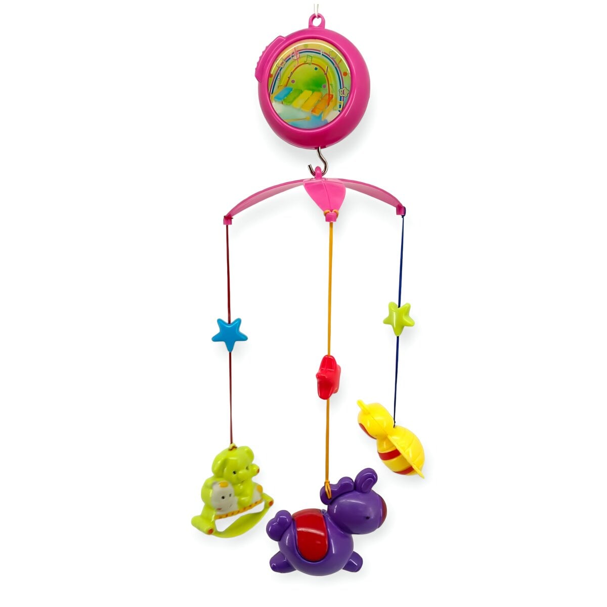 Rock Kidz Musical Animal Cot Mobile Set Tk0303 3 Rock Kidz Musical Animal Cot Mobile Set | Durable And Engaging Game For Kids | 3+Months Rock Kidz Musical Animal Cot Mobile Set | Durable And Engaging Game For Kids | 3+Months Image 3