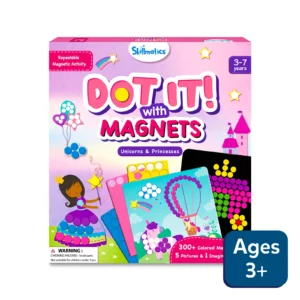 Skillmatics Dot It ! With Magnets Unicorn And Princesses | Repeatable Art Fun for Kids | 3+ years