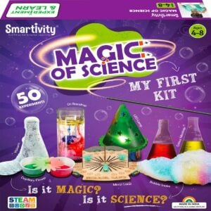 Smartivity Magic Of Science 50 Experiments Kit – Amazing Educational Toy for Kids 4+ Years