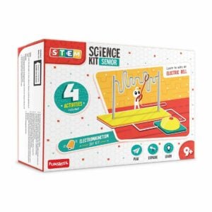 Funskool Science Electromagnetism Kit Senior Set | Amazing Educational DIY STEM Activity Kit for Kids 9+ to Explore Electricity and Magnetism