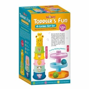 ToyMate Toddler’s Fun A 2-Pcs Combo Gift Set – Amazing Educational & Interactive Toys for Kids 3+ Years