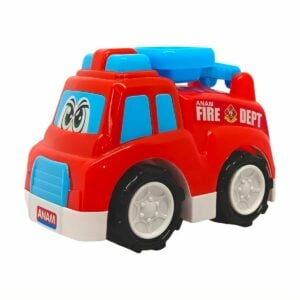 ANAM Fire Engine Friction Toy Truck for Kids | Ultimate Durable Push-and-Go Toy for 3+ Years