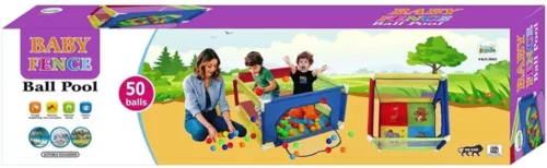 Balak Baby Fence Ball Pool With 50 Multicolor Balls