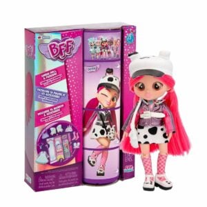 Cry Babies BFF Dotty Fashion Doll Set With Accessories For Kids | 3+ Years – Fun and Stylish Pretend Play Doll Set