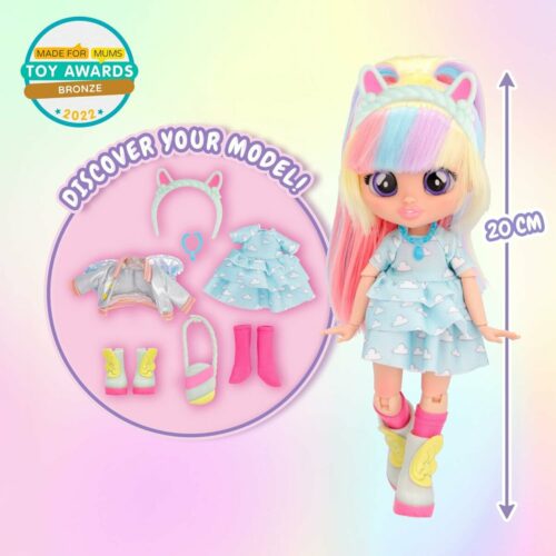 Cry Babies BFF Jenna Fashion Doll Set With Accessories 2
