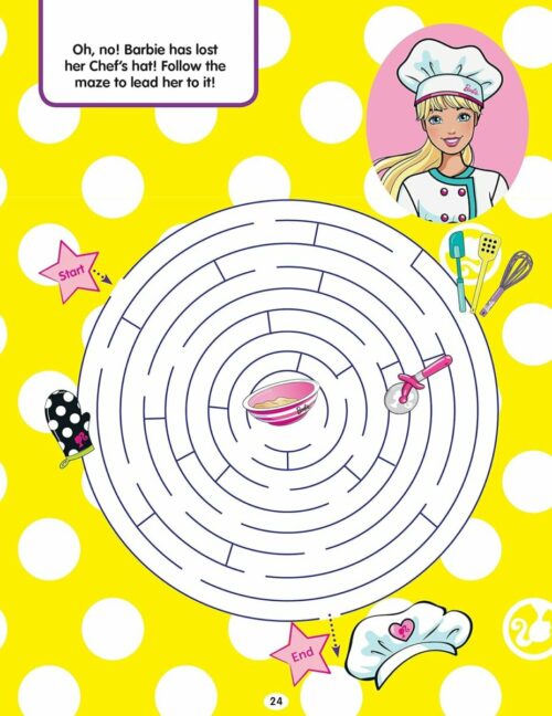 Dreamland Barbie Colouring And Activity Book 4