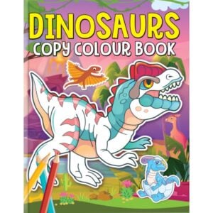 Dreamland Dinosaurs Copy Color Book | Fun Coloring Activity Book for Kids | 3+ Years