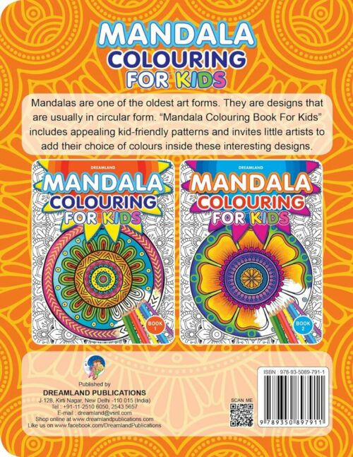 Dreamland Mandala Colouring For Kids Book 1 5