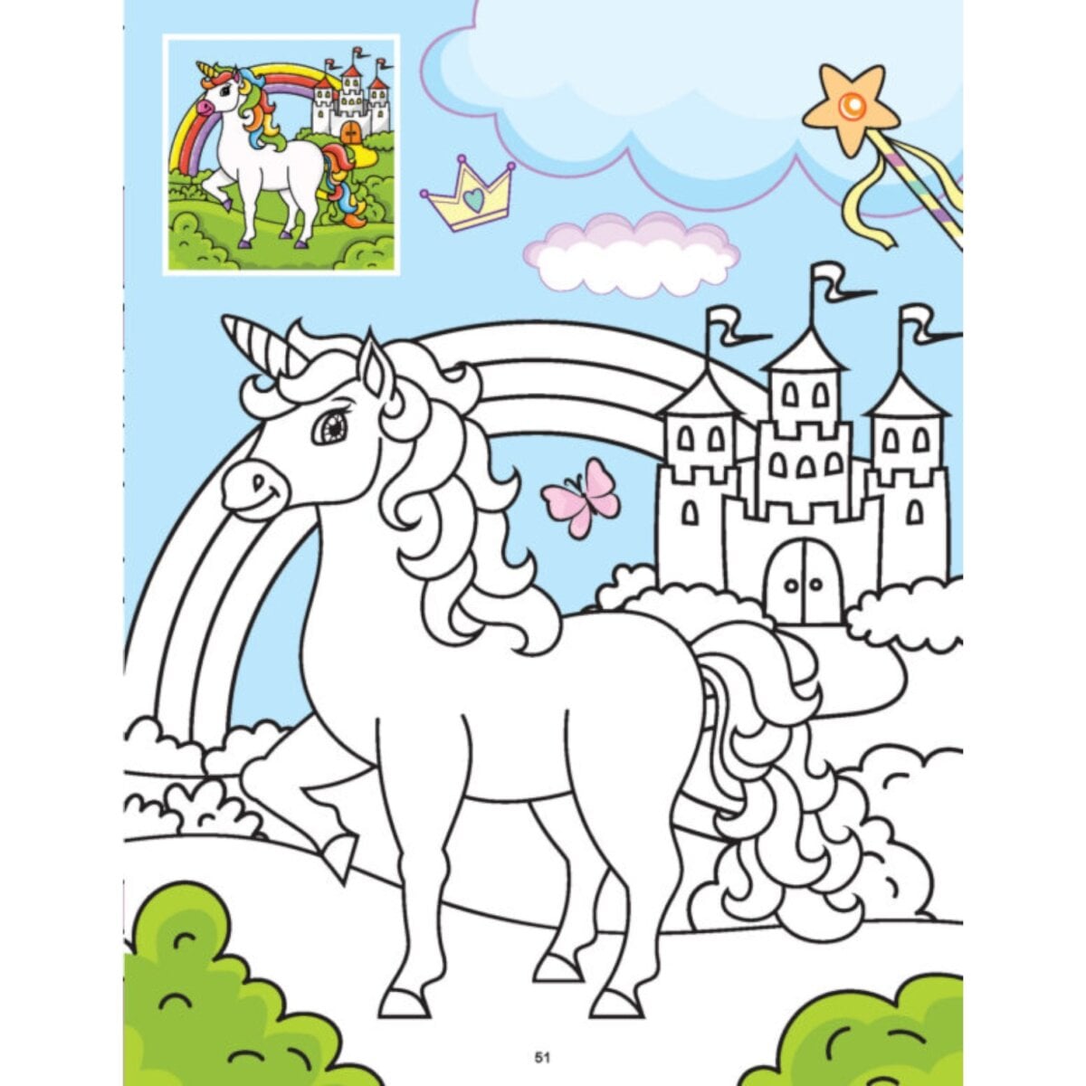 Dreamland My Magical Unicorn Copy Color Book9 Dreamland My Magical Unicorn Copy Color Book | Make Your Own Magic Coloring Book For Kids | 2+ Years. Dreamland My Magical Unicorn Copy Color Book | Make Your Own Magic Coloring Book For Kids | 2+ Years. Image 10