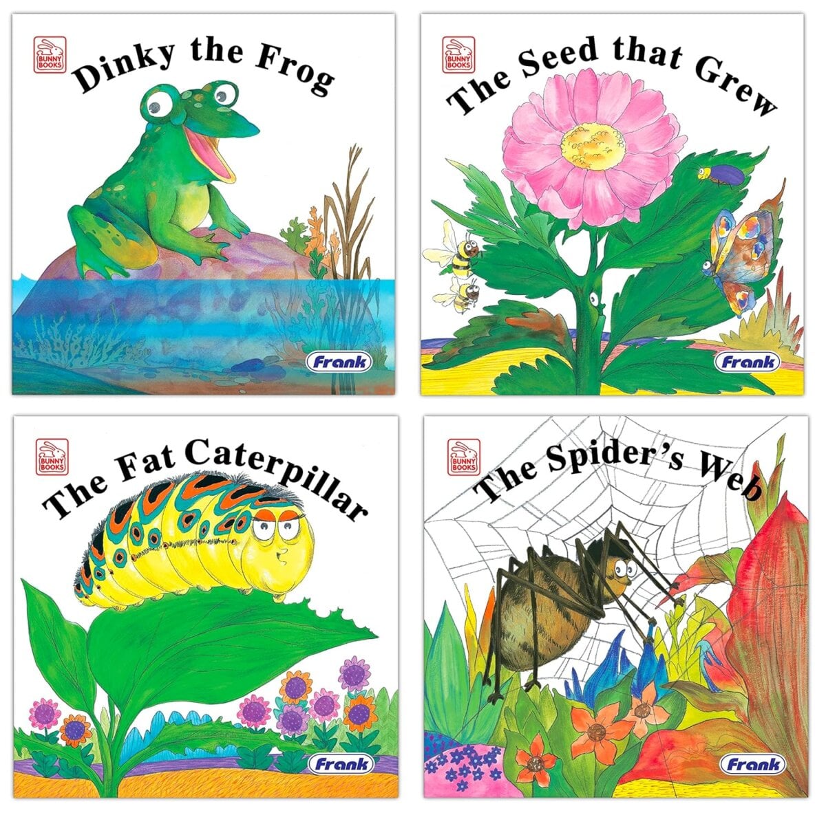 Frank Nature Tales - Set of 4 Story Books For Kids | 3+ Years