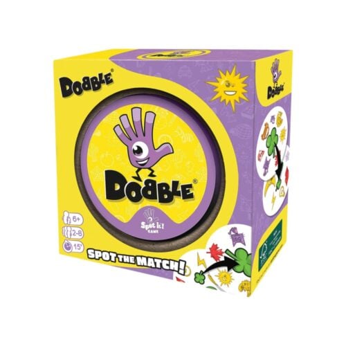Funskool Asmodee Dobble Spot the Match Card Game | Fast-Paced Observation Game for Kids | 6+ Years