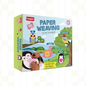 Funskool Handycrafts Paper Weaving Art and Craft Kit For Kids | 4 Beautiful Projects Multicolor Kit | 6+ Years