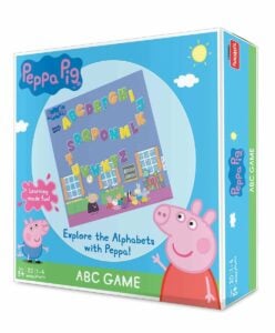 Funskool Peppa Pig ABC Game | Educational Game Counting, Letter Recognition and Matching Skills For Kids | 3+Years