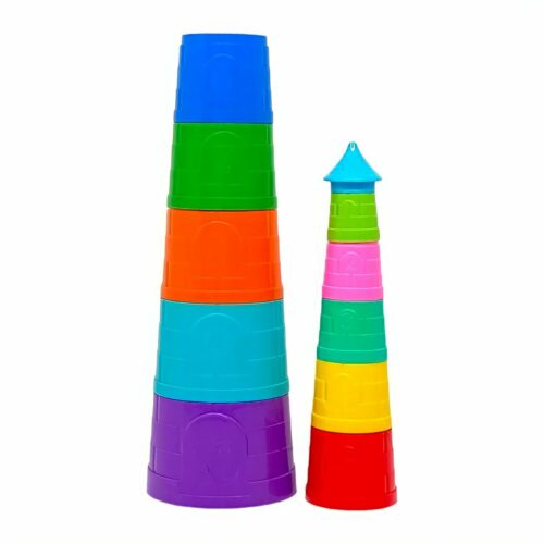 Girnar Kids Play Lighthouse Tower Count Stack 1