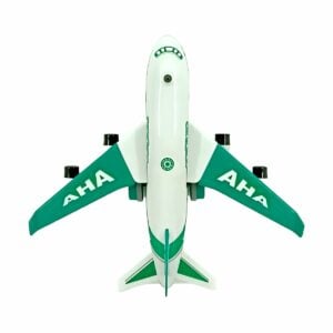 Hindal Friction Powered Realistic AHA Aeroplan Toy for Kids | Ultimate Fun, Foldable Wings, Durable, 2+ Years