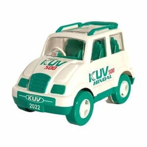 United Agencies Hindal KUV 500 Car Kids Toy Car | Amazing Push and Go Toy for Kids 2 Years+ | Unbreakable Plastic, Friction Powered