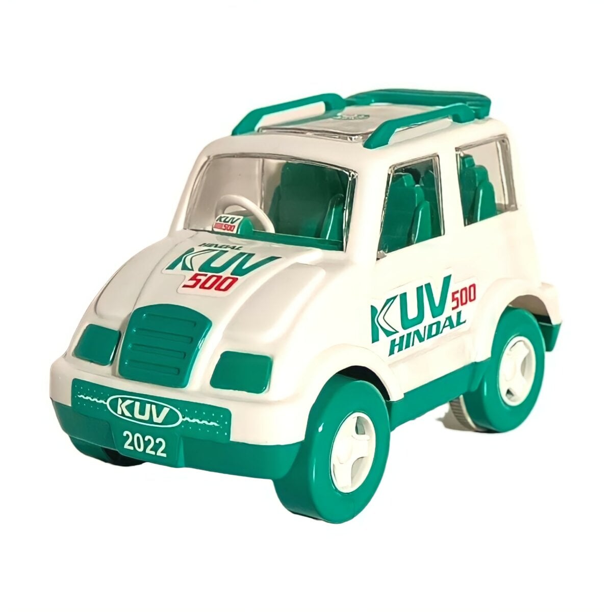 "United Agencies Hindal KUV 500 Car Kids Toy Car, unbreakable plastic toy car for kids, friction-powered toy car, push and go toy for kids, kids toy car for 2-year-olds, educational toy car India"