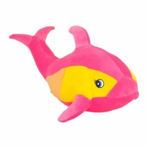 Lovely Toys Soft Dolphin Ocean Animal Stuffed Big Toy 60Cm | Fun Ultra Soft And Huggable Plush Toy for Kids 3+ Years with Lightweight Durable Fabric