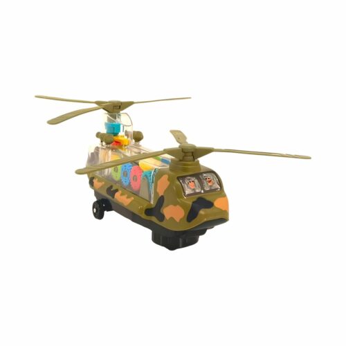 Lumo Gears Transporter Helicopter Musical Toy LMI 658B 3