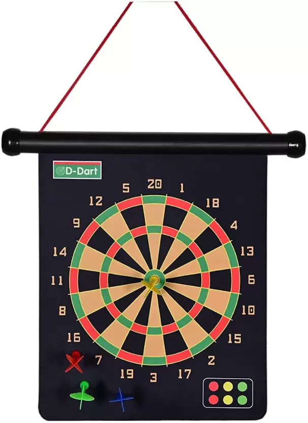 Magnetic Rolling Dart 12" | Safe and Precise Indoor Dart Fun For Kids | 3+ Years