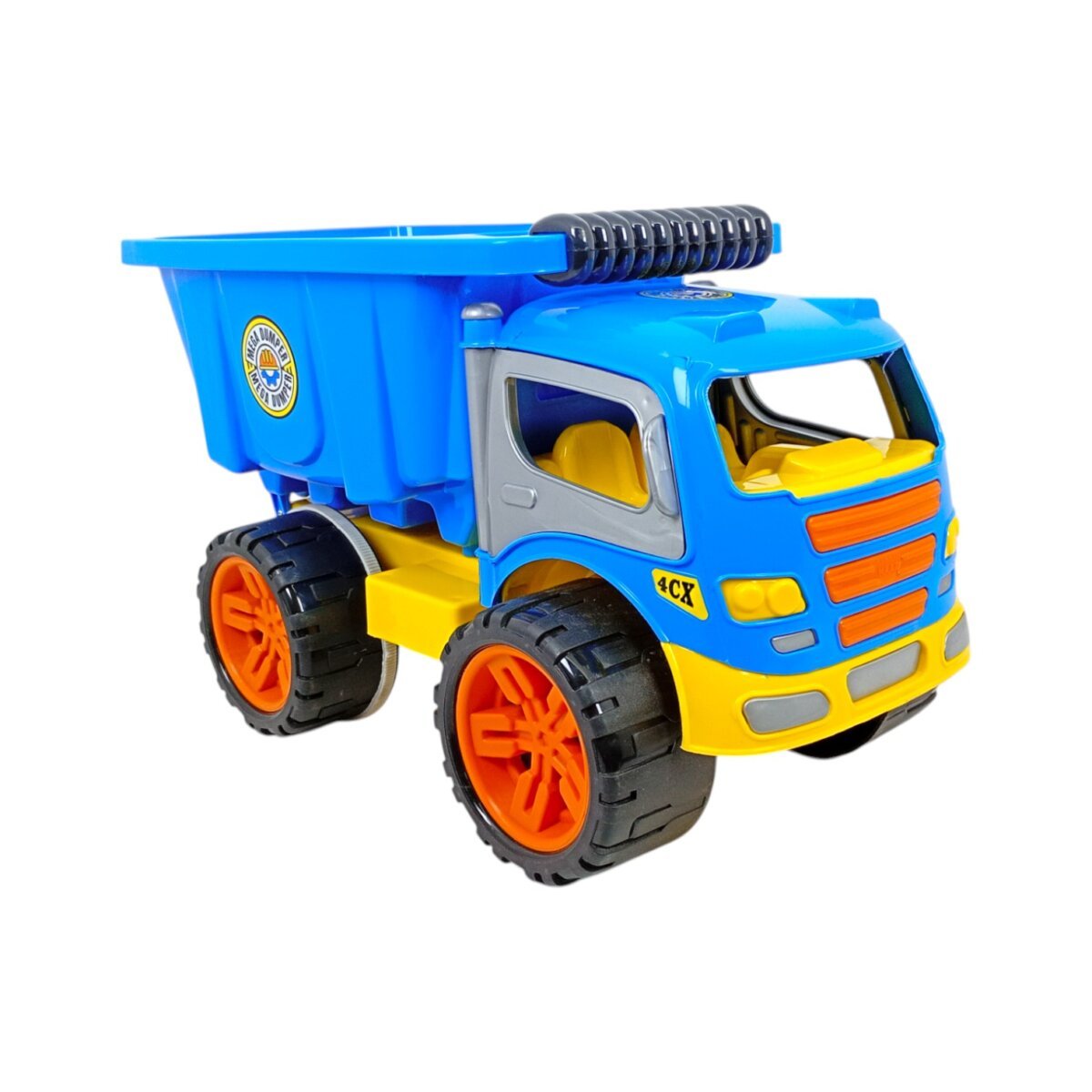 Buy United Agencies Maaz Friction Power Mega Dumper Truck With Openable  Hood And Door For Kids Unbreakable Construction Vehicles Toy Truck 3+ 