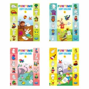 Navneet FunTime Copy Colour Combo Pack Of 4 Books For Kids | 2+Years