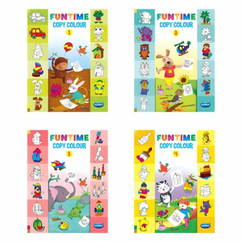Navneet FunTime Copy Colour Combo Pack Of 4 Books Y2385 1