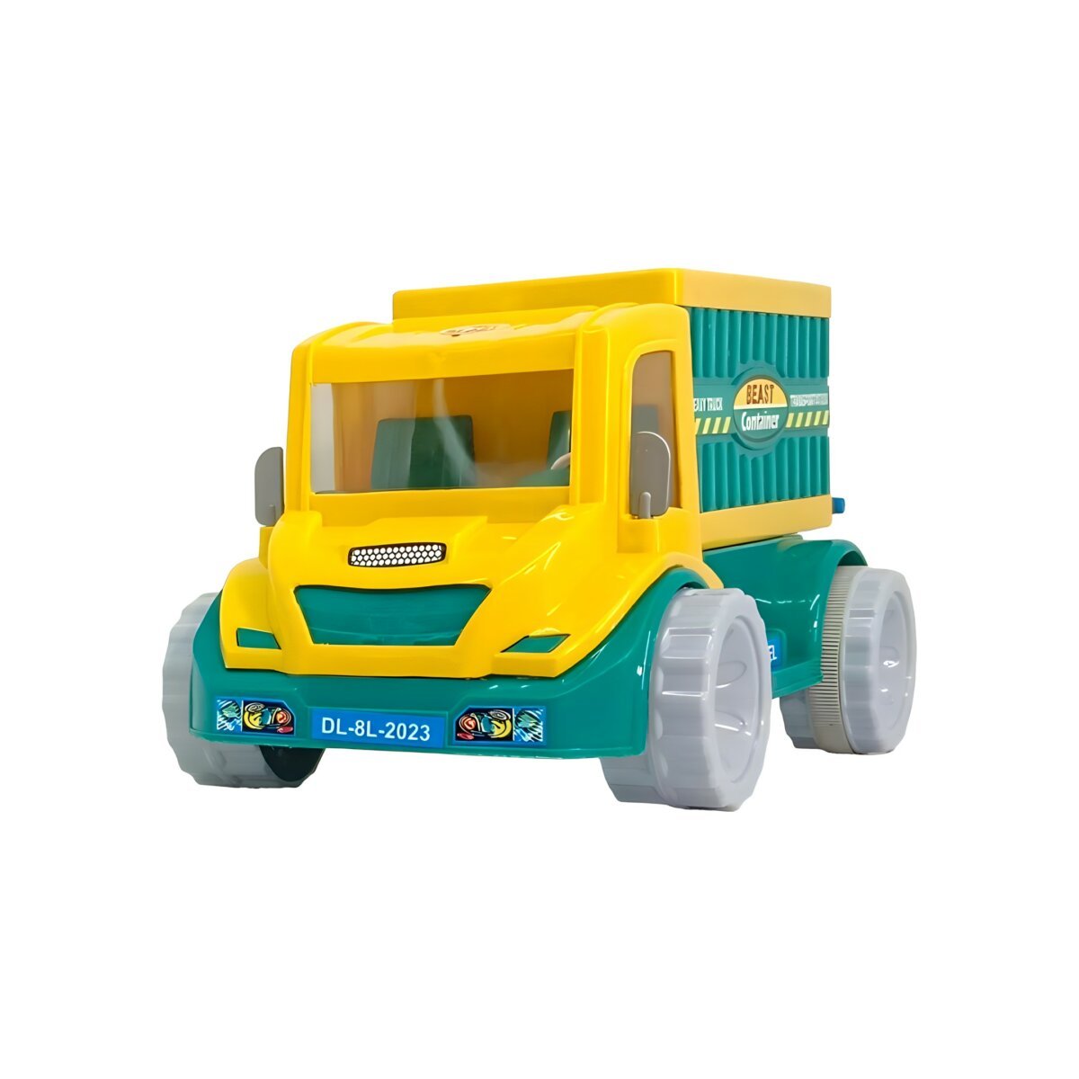 Buy Playtone Friction Powered Beast Toy Container Truck with Openable Back  Gate for Kids/Toddlers Durable Construction Big Size Vehicle for Kids 