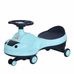 R for Rabbit Iya Iya Zippy Twister and Swing Car | Fun Ride-on Toy for 3+ Kids with Smooth Ride, Wide Seat, and PU Wheels