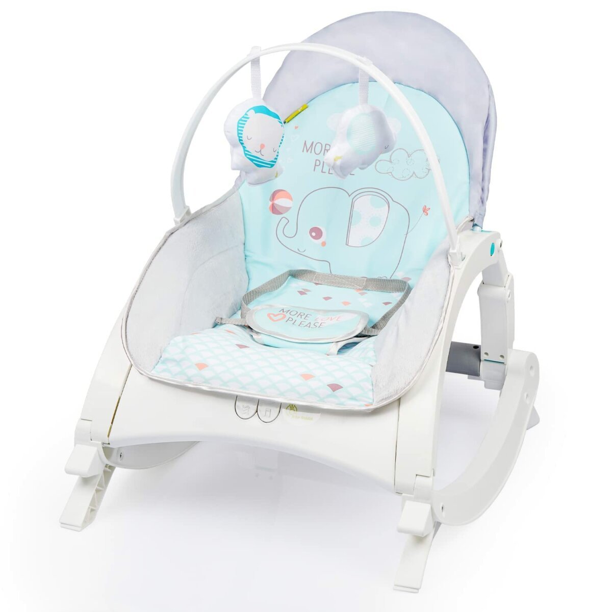 R For Rabbit Rock N Play Rocker. 3 in 1 Functionality For Kids | 0+Months