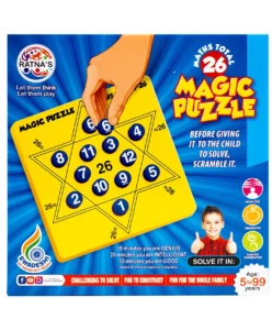 Ratnas Magic Puzzle Maths Total 26 | Challenging To Solve For Kids | 4+ Years