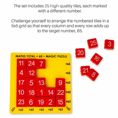 Ratnas Maths Total 65 Magic Puzzle Set 1