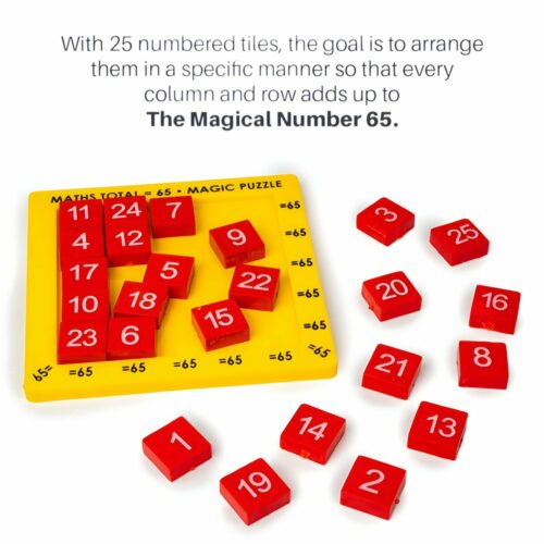 Ratnas Maths Total 65 Magic Puzzle Set 2