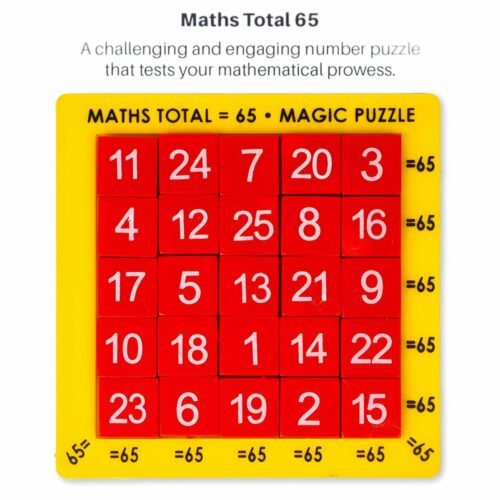 Ratnas Maths Total 65 Magic Puzzle Set 3
